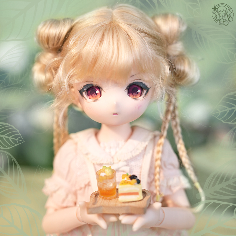 现货 Imomodoll四分RUCY素头胶皮娃娃人偶肉肉兔兔妹原创MJD BJD