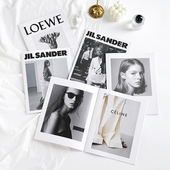 杂志书ins风时尚 饰背景布 封面人物欧美杂志24页网红高颜值拍照装