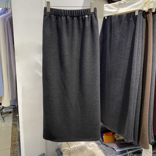 半身裙H型气质裙子纯色