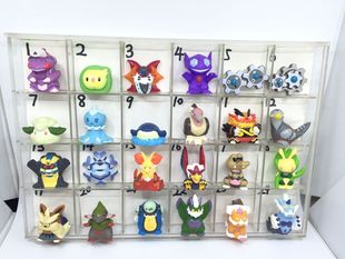 正版万代精灵宝可梦指人 长毛狗 木棉球 轻飘飘 火神蛾 保姆虫