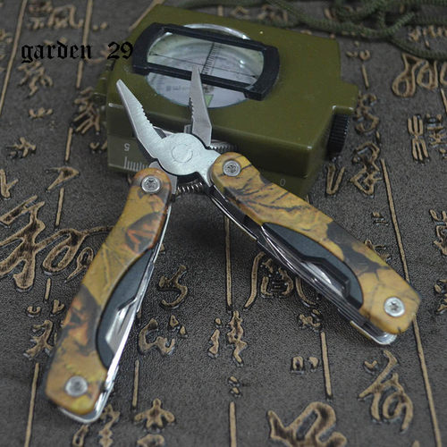 迷你老虎钳万用工具小刀钳多功能钳子大小号钳子AA3迷彩可定制LOG