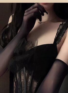 女士丝袜手套超薄款性感蕾丝丝滑