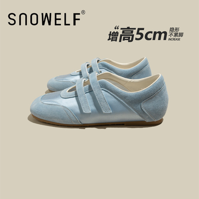 snowelf正品运动风玛丽珍德训鞋