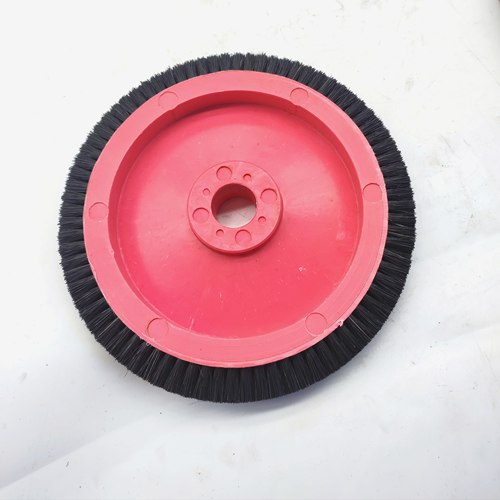 原装立信门富士粉盘黑猪毛大毛刷轮220*167