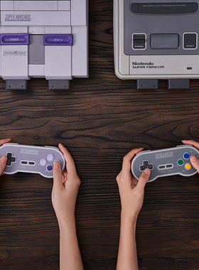 八位堂SN30 2.4G无线复古手柄 SNES/SFC游戏机专用 即插即用