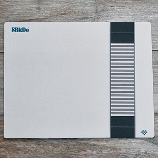 防滑小号电脑办公桌桌面垫男女 设计 八位堂N30复古鼠标垫 NES风格