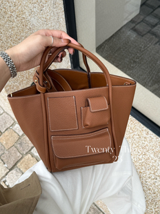 Twenty Three小众设计手提菜篮子高级感单肩斜挎包水桶