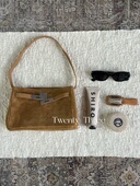Twenty Three秋冬新款 羊京绒面凯莉包百搭单肩腋下包斜挎包