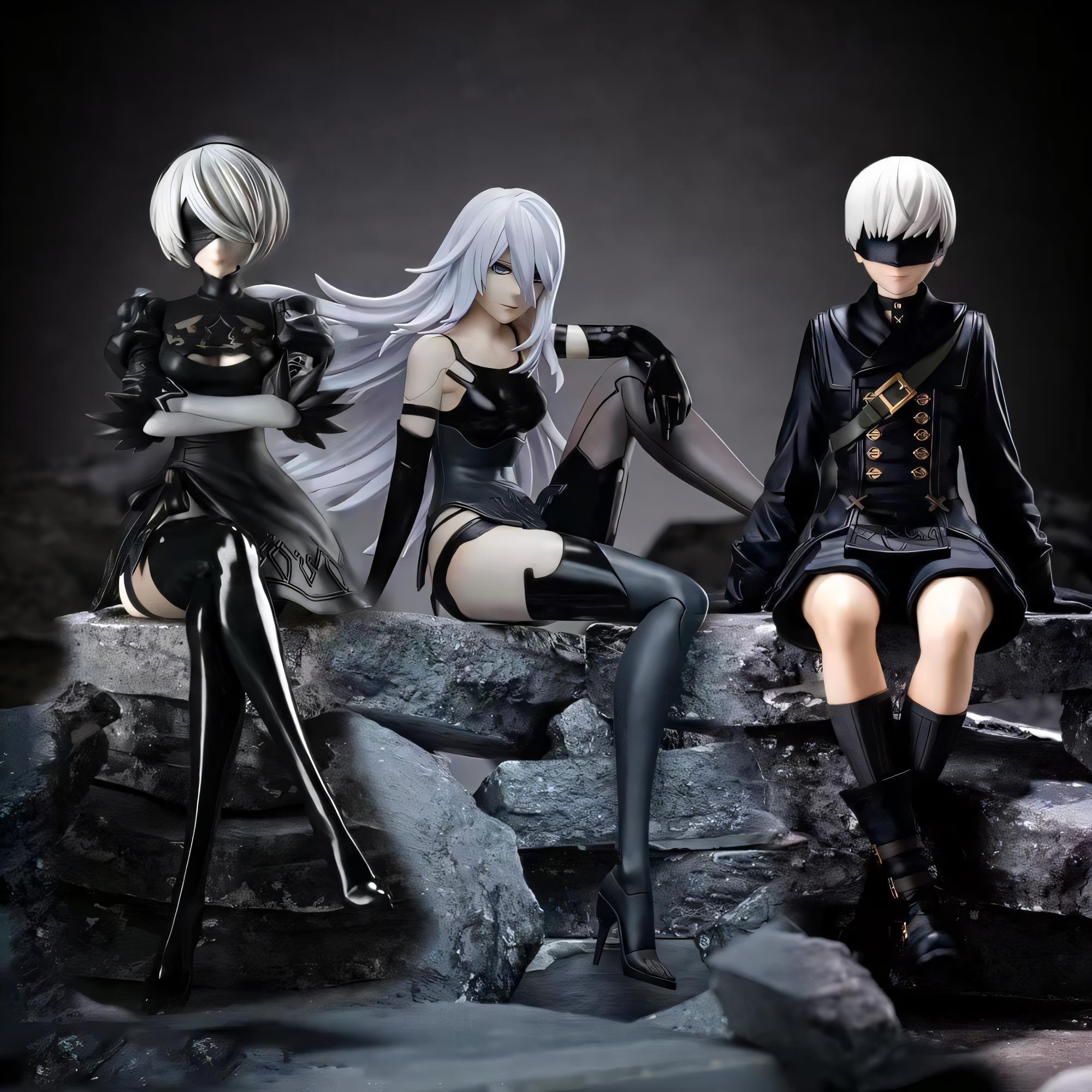 尼尔机械纪元A2小姐姐2B尼尔手办美少女模型动漫二次元机箱摆件