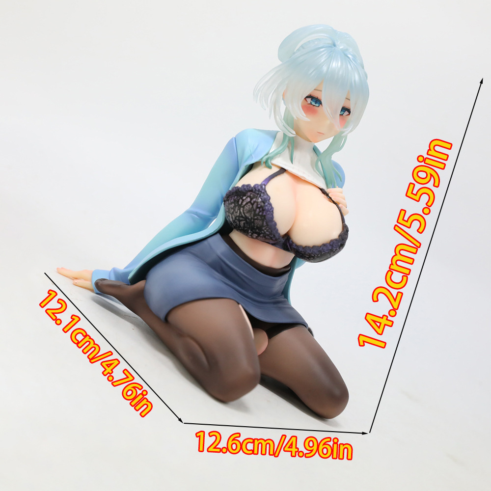 跨境二次元 深冬雪乃 遗孀之雪女美少女手办书架机箱摆件玩具