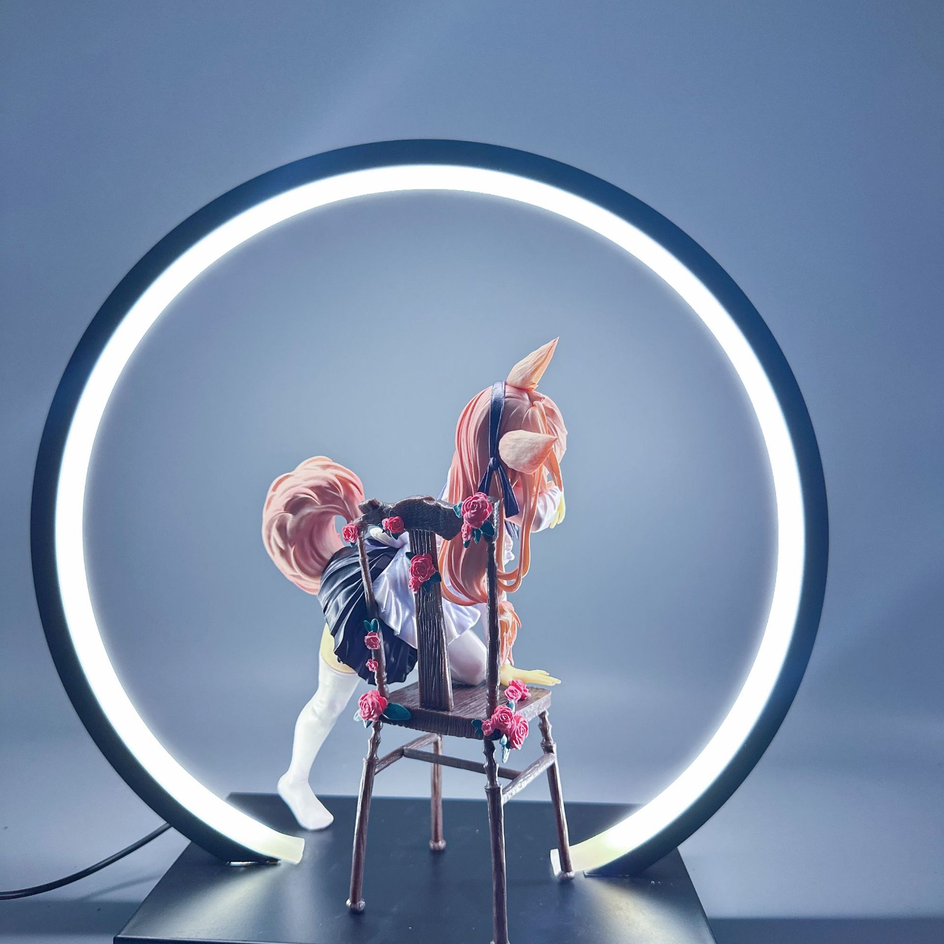 兔兔弗洛瓦 二次元 美少女 gk rainbow 手办模型摆件周边公仔