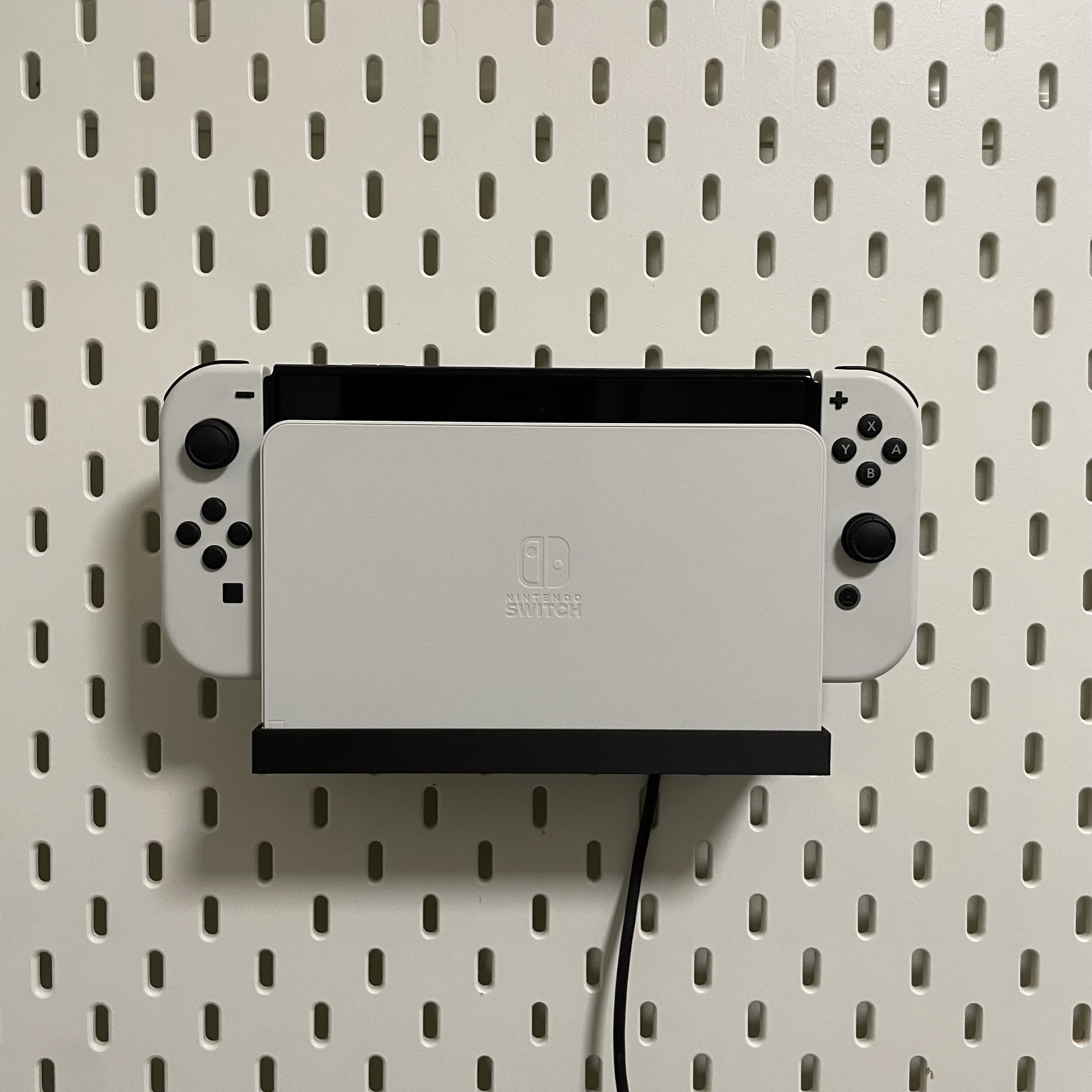 宜家洞洞板配件 任天堂NS电视底座支架 switch Dock ROG乌