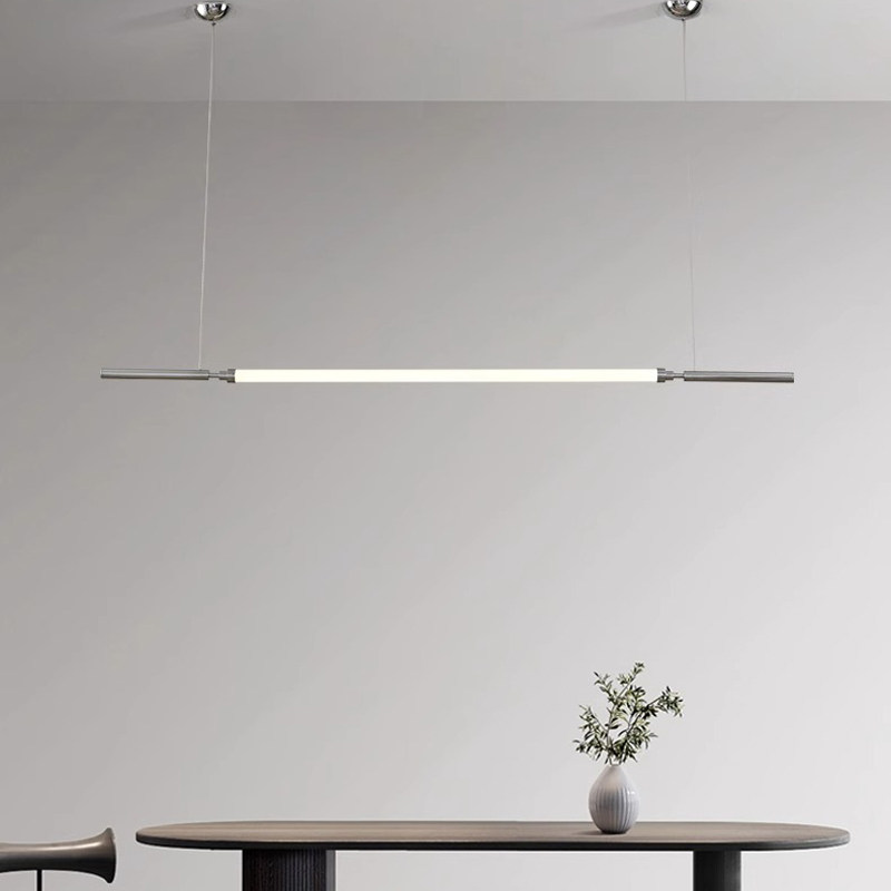 餐厅吧台包豪斯一字吊灯