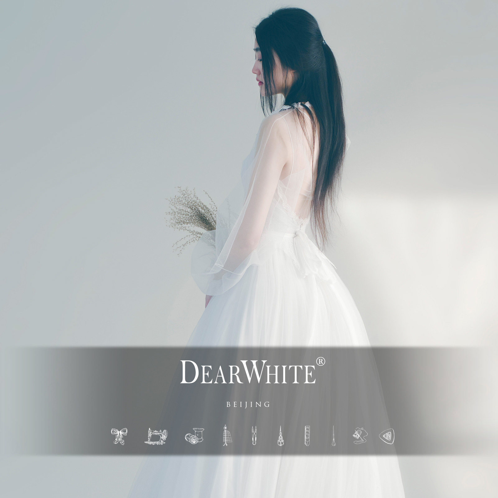 亲爱的白原创正品《四月》DearWhite 婚纱简约森系旅拍轻婚纱在类目 女装/女士精品, 婚纱/旗袍/礼服, 婚纱中 - 来自Buy2taobao.com提供专业的淘宝代购服务