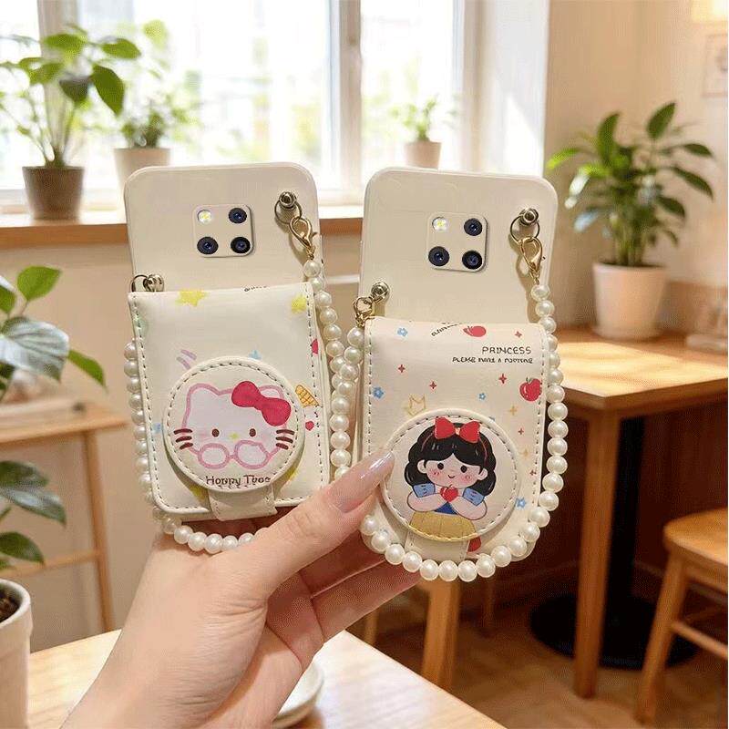 化妆口红零钱包适用华为Mate80手机壳Mate80pro/Mate70pro/Mate70卡包Mate60pro斜跨Mate50pro挂绳Mate40pro