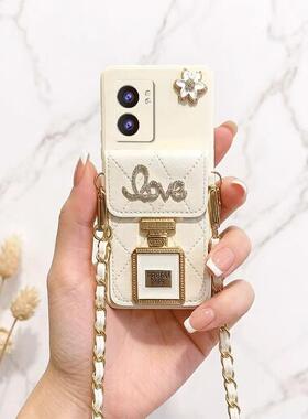 适用realme真我V23手机壳V13/V11/Q3pro斜跨Q3i卡包Q3挂绳Gt大师探索版镜子支架Gt大师版女Gtneo3全包Gtneo2t