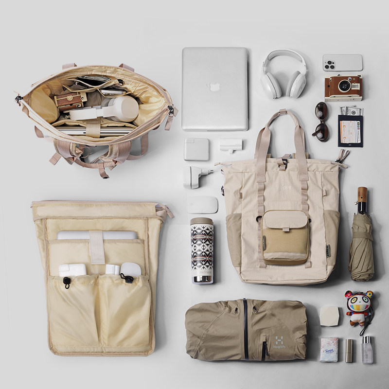 msquare运动双肩包户外旅行通勤防泼水电脑包学生书包大容量背包