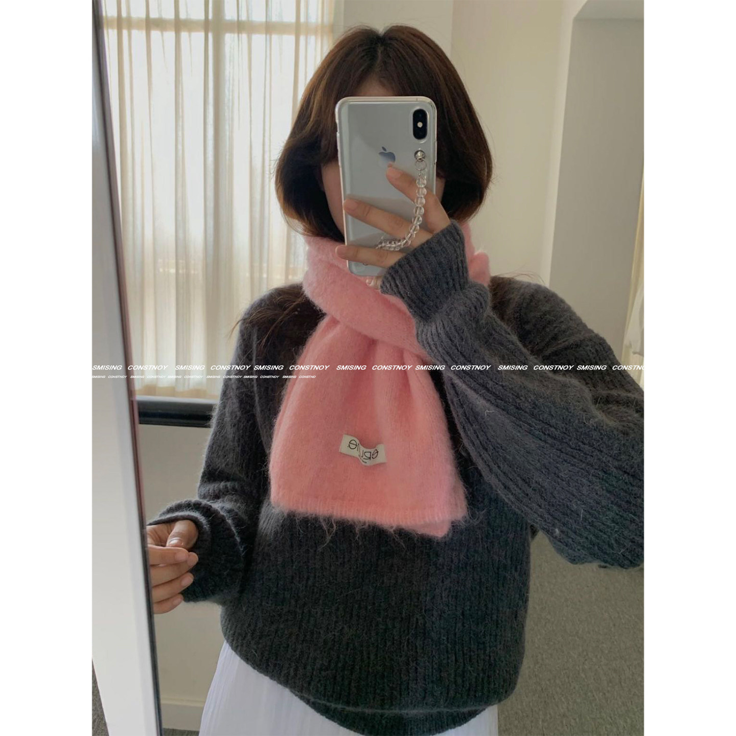 韩版粉色针织围巾女秋冬保暖百搭高级感多巴胺学生护颈软糯围脖潮,服饰配件/皮带/帽子/围巾,围巾/丝巾/披肩,淘宝优惠券,粉丝福利购,淘宝优惠卷