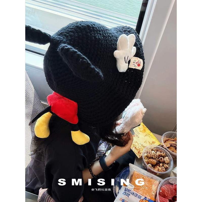 渔夫帽逛街甜美可爱男女通用