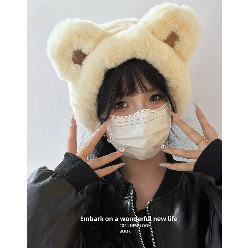 2024秋季毛绒卡通耳罩