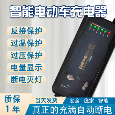 森林荣耀电动车电瓶充电器三轮车