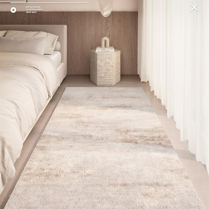 地毯卧室侘寂风简约高级轻奢床边毯床前长条客厅茶几飘窗房间地垫,居家布艺,地毯,淘宝优惠券,粉丝福利购,淘宝优惠卷