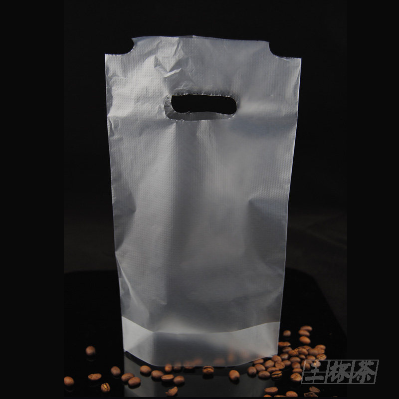 一次性单杯外卖袋奶茶咖啡外卖袋/手提袋/背心袋/饮料打包袋100只