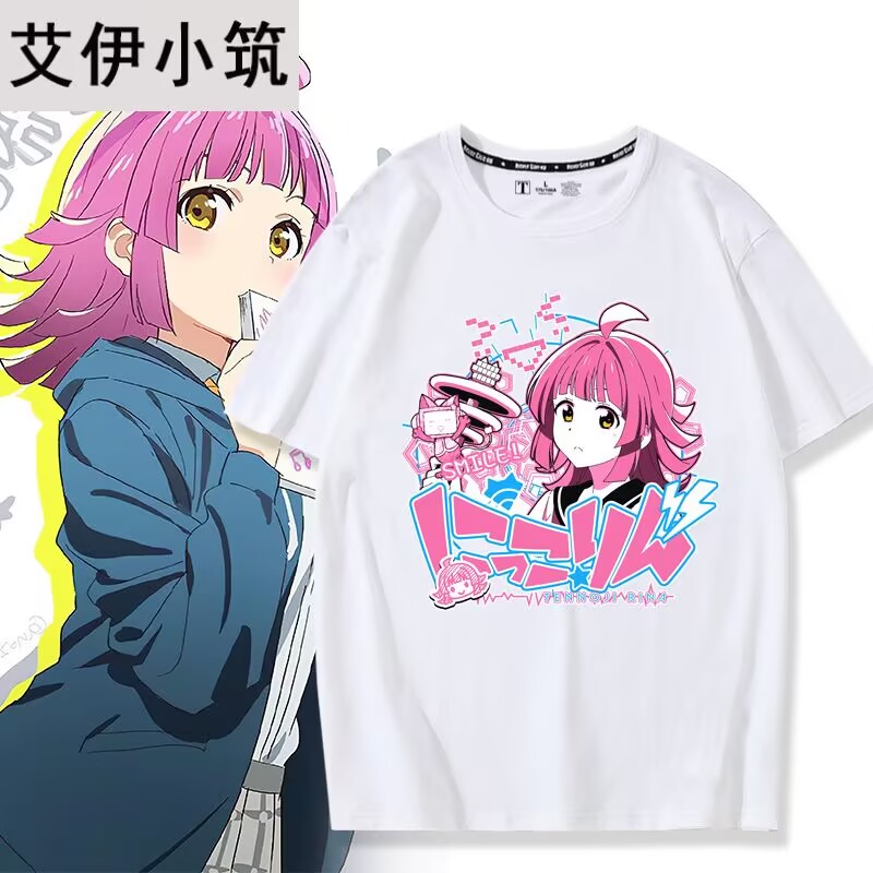 舒适面料卡通动漫宽松短袖