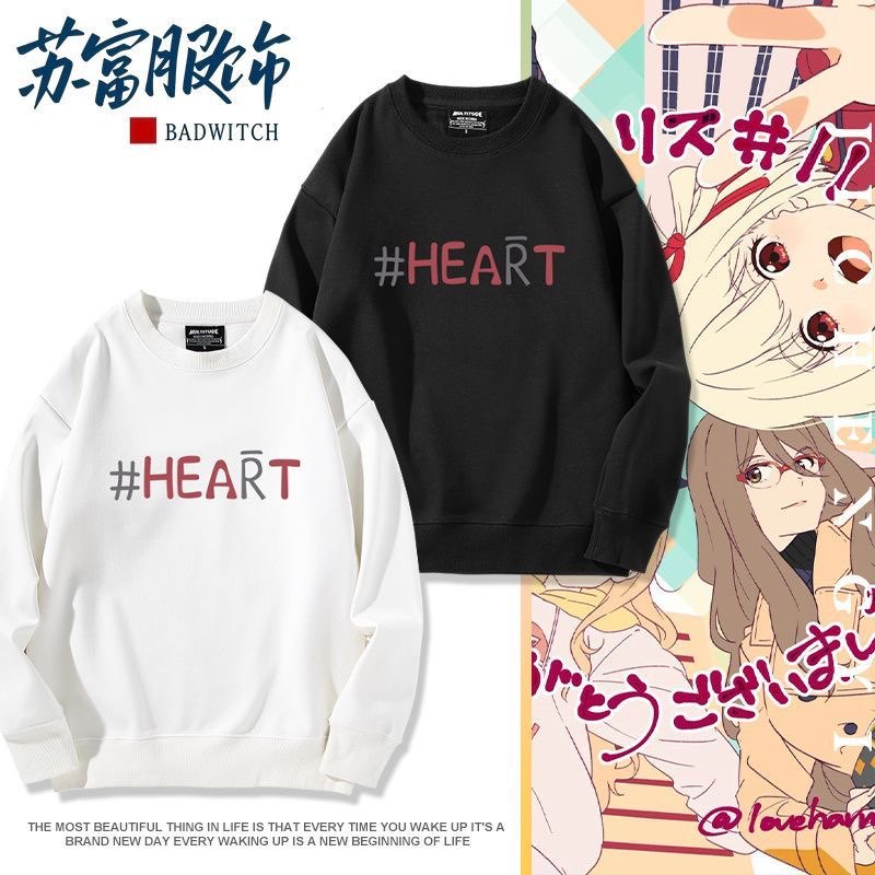 舒适面料卡通动漫宽松卫衣