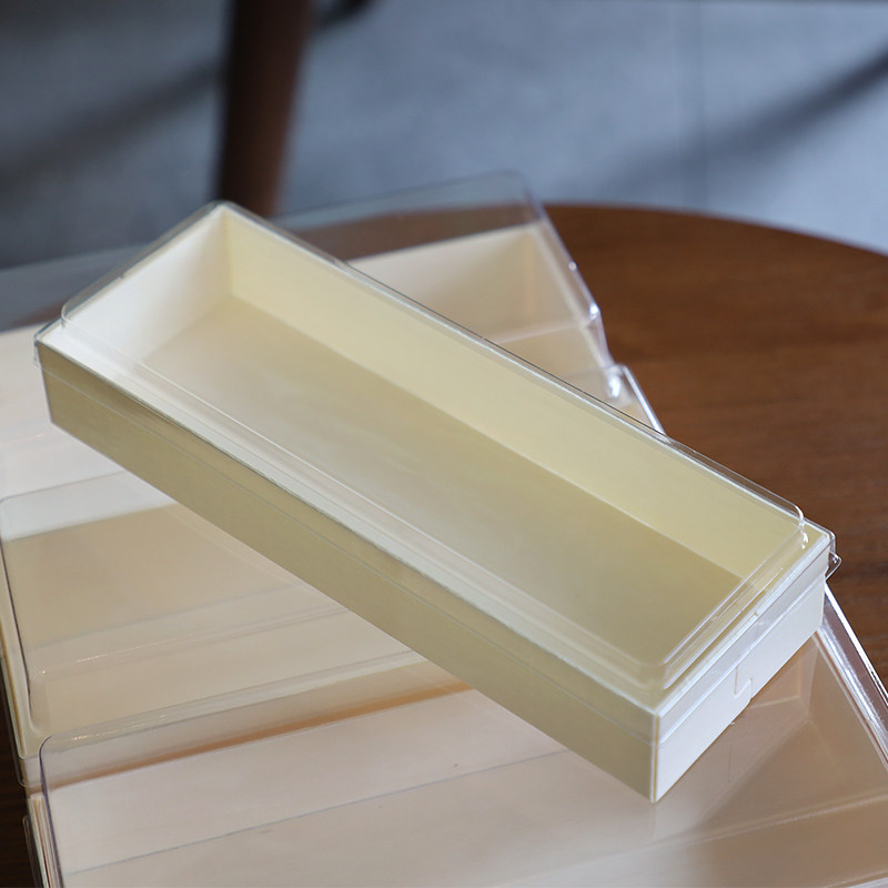 包装盒烘焙透明西点热奶宝打包盒长方形甜品面包蛋糕卷三明治盒子