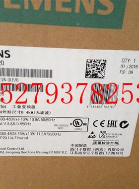 议价西门子6SL3210-5BE21/22/23/24/25/27/31/32-0/1/2/5/7UV0现