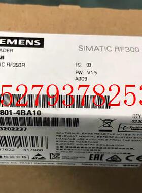议价西门子6GT2801-4BA10SIMATICRF350R阅读器6GT2801-4BA10