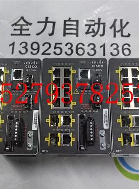 议价CISCO网格交换机模块IE-2000-8TC-BV01原装现货95新