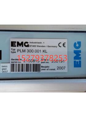 议价德国EMG平行光感测器 PLM 300.001  KL  57482  2150815  258