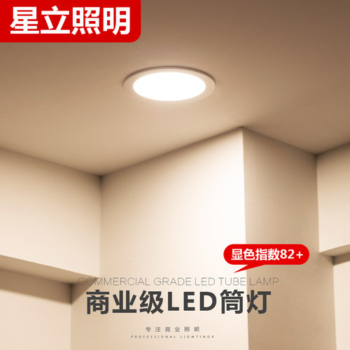 4寸6寸洞灯孔灯桶灯led单灯