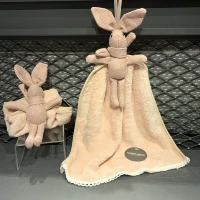 Корейский бренд современный дом домашний покупатель корейский милые кролики потирают шарфы мягко втирающиеся полотенца