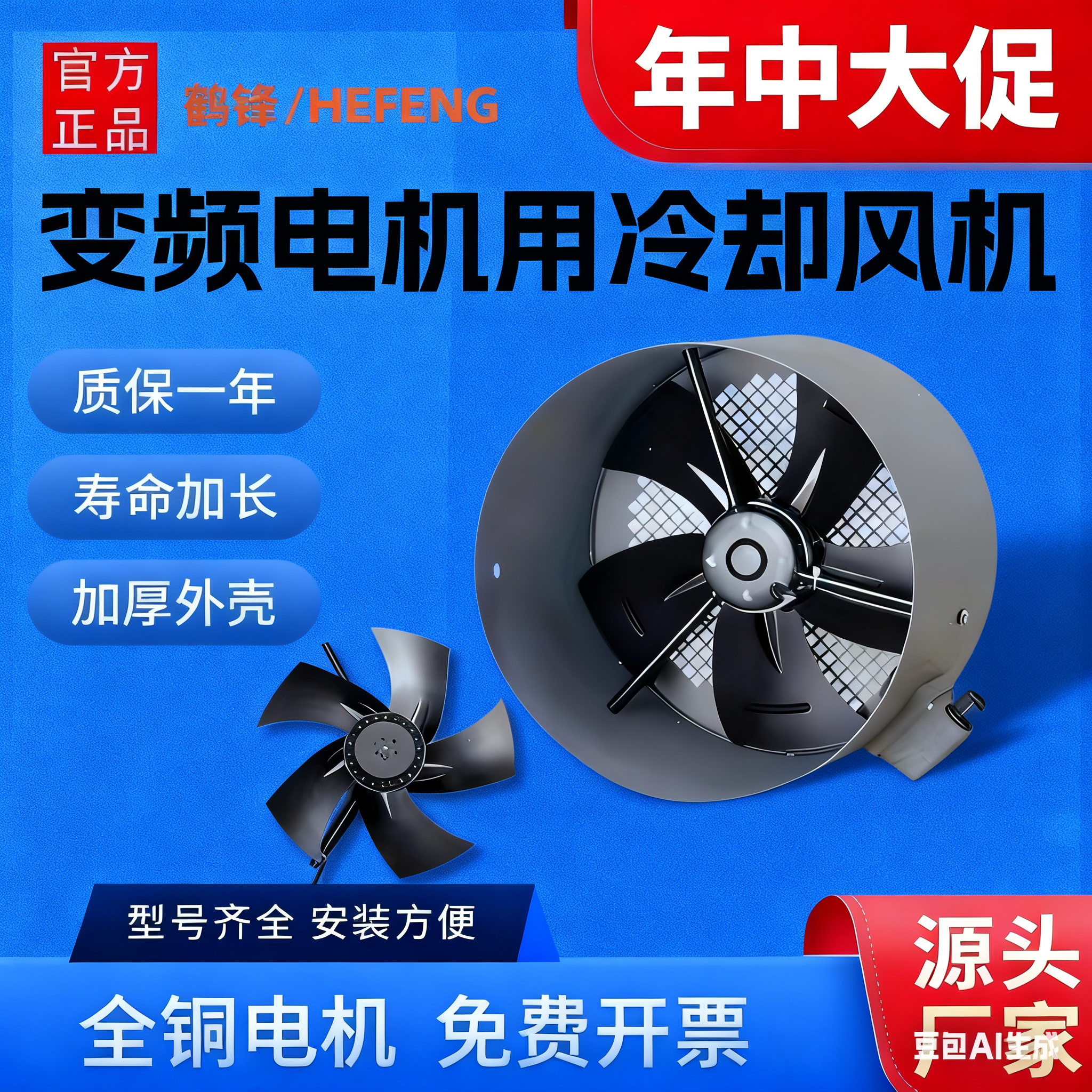 变频调速电机通风机G132AG100A