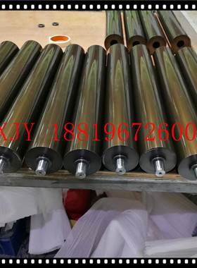 熔喷布机白色HV300铝导辊 茶色HV700铝导辊  焊轴头 镀膜铝辊