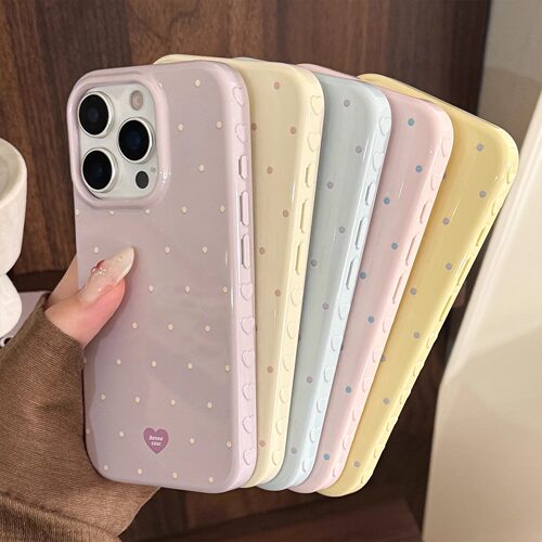 TPU波点苹果手机壳简约iPhone17