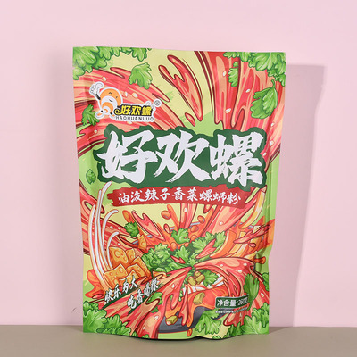 好欢螺螺蛳粉加辣加臭香菜广西柳州臭宝油爆爆浓汤李子柒螺蛳粉
