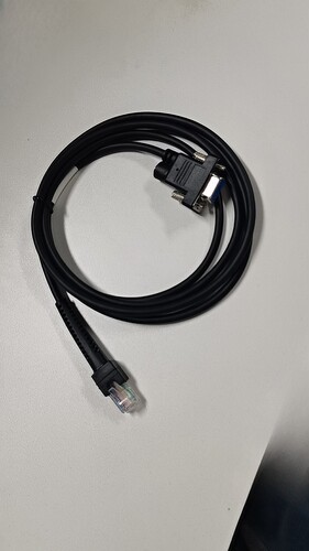 iData条码扫描枪J15/J16/J20 RS232串口数据线1.8米3米5米