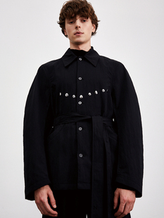 休闲短款 Niente 原创设计廓形秋季 夹克