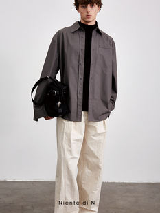 经典 廓形上衣蝙蝠袖 宽松休闲长袖 Niente 衬衫