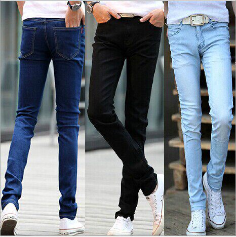 Jeans pour adolescent pieds Slim pour Quatre saisons - Ref 1462631 Image 1