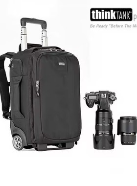 thinkTANK创意坦克511摄影拉杆箱滚轮相机背包轻便登机小巧型