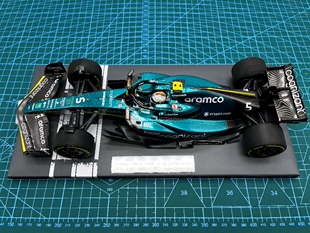 全新 迷你切 F1 车模 1/18 2022 AMR22 维特尔 阿布扎比