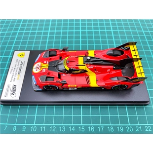 车模 全新 季 赛百灵 BBR 499P 2023 Corse 军 WEC