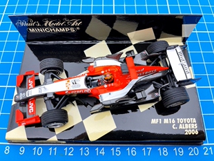 一物一拍 迷你切 F1 车模 1/43 2006 M16 阿尔伯斯 前期