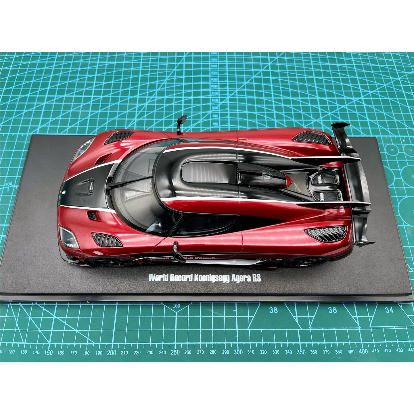 一物一拍 GT Spirit 跑车 车模 1/18 2017 AGERA RS  DEEP RED