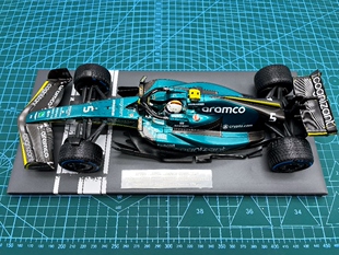 全新 迷你切 F1 车模 1/18 2022 AMR22 维特尔 摩纳哥